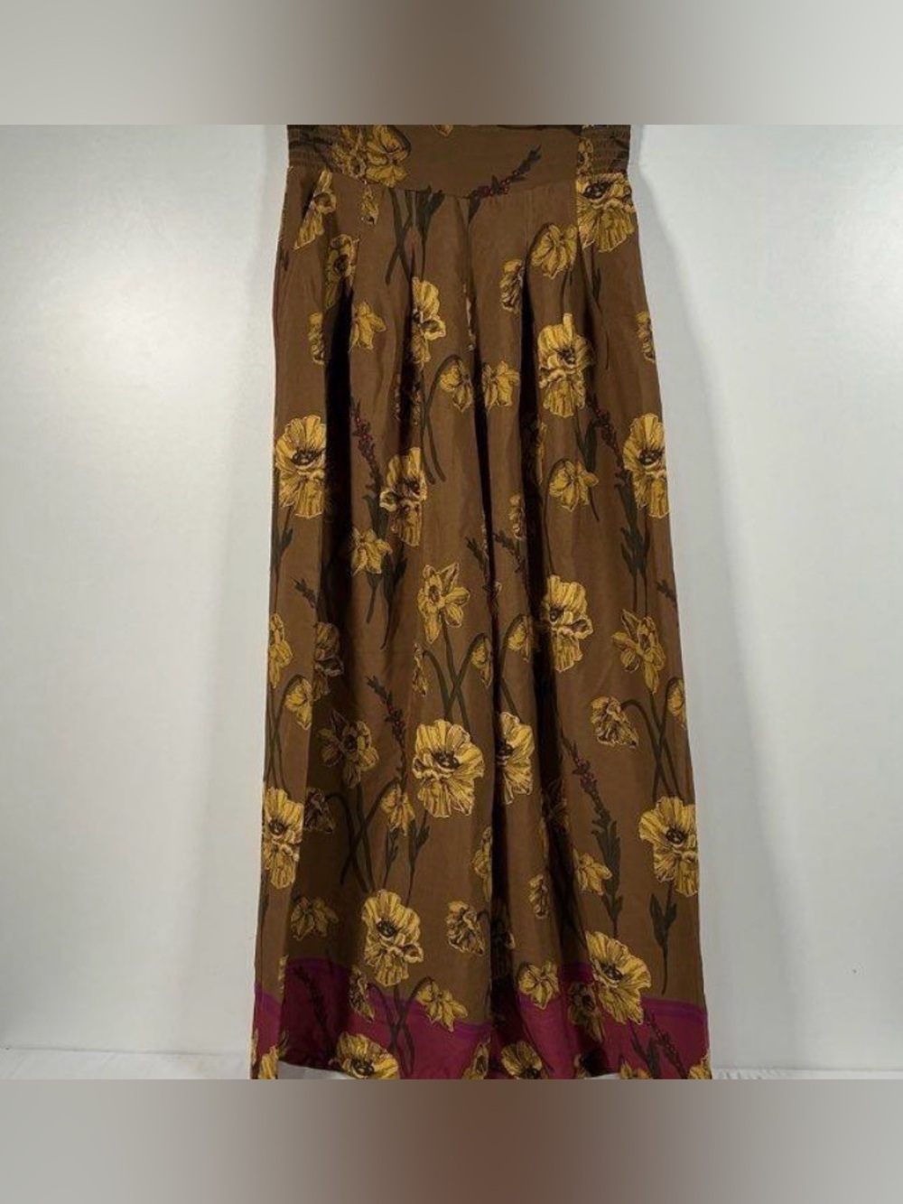 Anthropologie Maeve Terrace Floral Pants - Picture 6 of 7